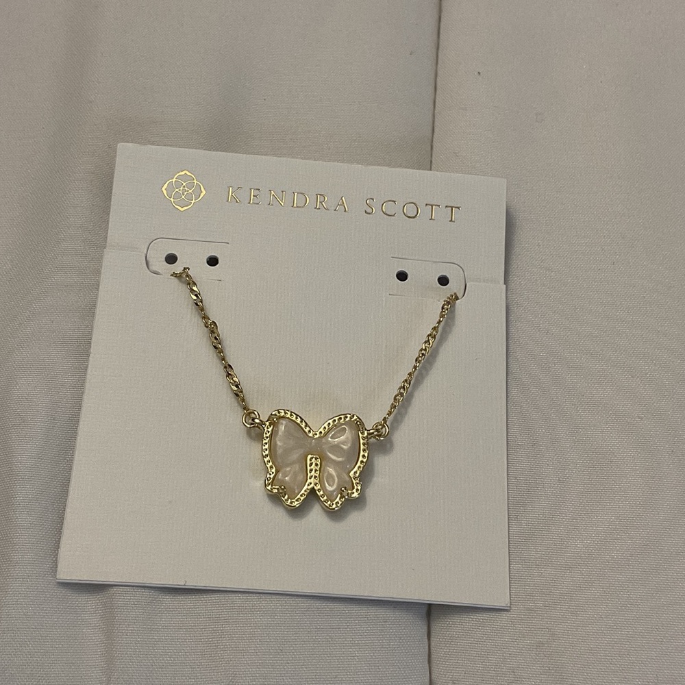 Kendra Scott Gold Butterfly Pendant Necklace